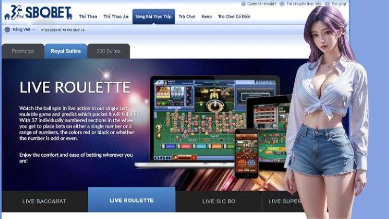 SBOBET có hơn 20 năm hình thành và phát triển