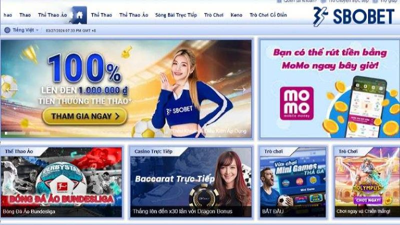 Truy cập link liên kết đại lý SBOBET nhanh, an toàn, ổn định